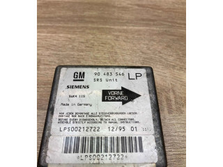 Блок подушек безопасности 90483546, 5WK4115   Opel Tigra A