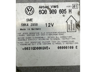 Блок подушек безопасности 6Q0909605H, 5WK42950 Skoda Fabia Mk1 (6Y)