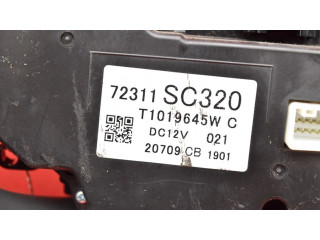 Блок управления климат-контролем T1019645W, T1019645W   Subaru Forester SH