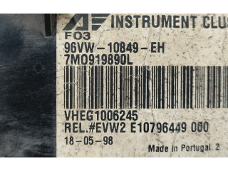 Přístrojová deska Seat Alhambra (Mk1) 1998 96VW10849EH, 7M0919890L