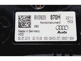 Панель приборов 8V0920870H   Audi A3 S3 8V       