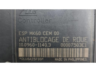 Блок АБС 00007503E1, 10096011403 Citroen C5 2005-2008 года