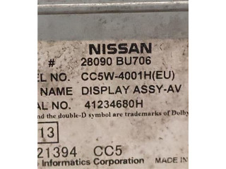 Дисплей 28090BU706, 28090BU706 Nissan Almera Tino