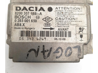 Блок подушек безопасности 8200307188A, 0285001650   Dacia Logan I