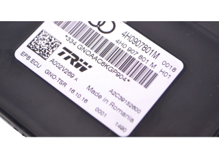 Блок управления заднего тормоза (EMF) 4H0907801M Audi A7 S7 4G