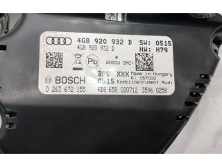 Přístrojová deska Audi A6 C7 2012 4G8920932D