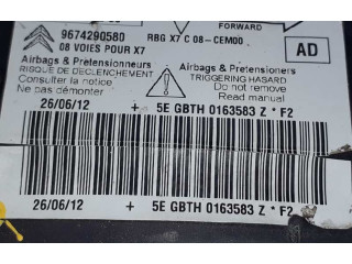 Блок подушек безопасности 9803844280, 9674290580 Citroen C5