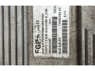 Řídící jednotka 55195817, 4R6S6VC9F   Fiat Punto (199) 2013