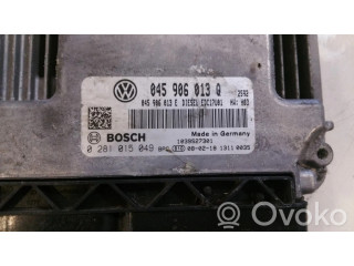 Блок управления двигателя 045906013Q, 0281015049 Skoda Fabia Mk2 (5J)