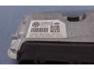 Блок управления двигателем Блок управления 3C0906024B, 3C0906024B   Skoda Fabia Mk2 (5J)