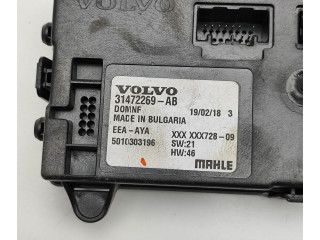 Блок управления кондиционера воздуха / климата/ печки (в салоне) Volvo XC60  2017 -  года 31472269, 31472269AB      