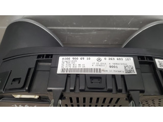 Панель приборов A1669006910   Mercedes-Benz GL X166       