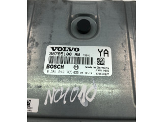 Блок управления двигателем Блок управления 30785100AB, 0281012765 Volvo V70