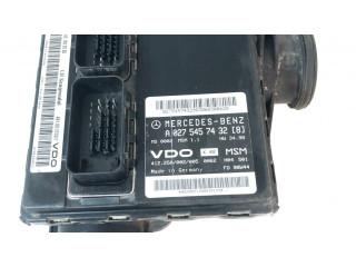 Řídící jednotka A0275457432, A1661402500 Mercedes-Benz A W169 2004