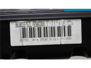 Блок управления климат-контролем 96303375ZL, 658636N   Peugeot 406