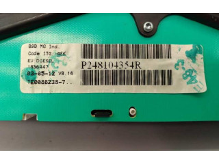 Панель приборов P24810435R, TE00862387 Dacia Sandero