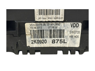 Přístrojová deska  Volkswagen Caddy 2015 2K0920875L, VDD0241508  