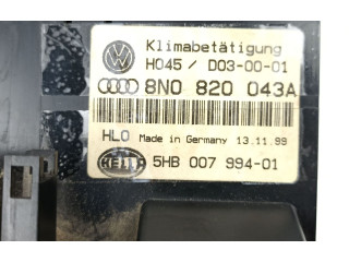 Модуль блока управления кондиционером 8N0820043A, 5HB00799401   Audi TT Mk1