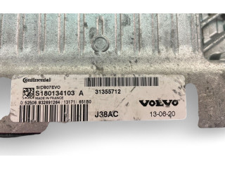 Блок управления двигателем Блок управления 31355712, S180134103A   Volvo S60