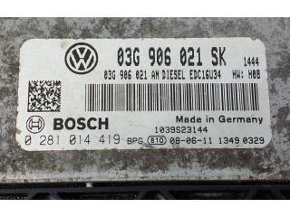 Řídící jednotka 03G906021AN, 0281014419 Seat Altea XL 2007