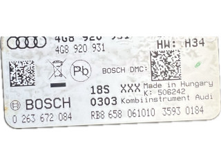 Панель приборов 4G8920931, 4G8920931 Audi A7 S7 4G