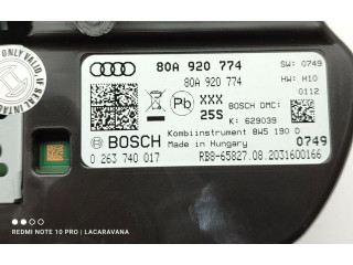 Панель приборов 80A920774 Audi Q5 SQ5