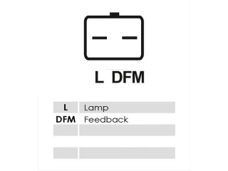 Генератор A0044PR Dacia Sandero