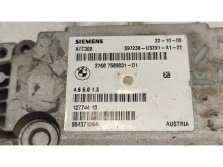 Блок управления редуктора коробки передач (раздатки) 7589831 BMW 3 E92 E93