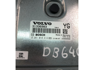 Блок управления двигателем Блок управления 31336983, 0281018414   Volvo V70