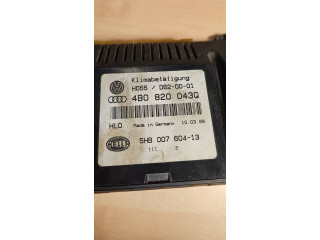 Блок управления климат-контролем 4B0820043Q, 5HB00760413   Audi A6 S6 C5 4B