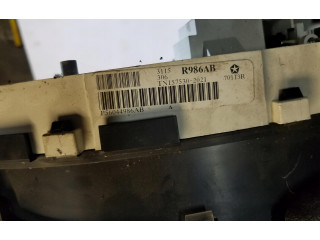 Přístrojová deska Chrysler Voyager 2012