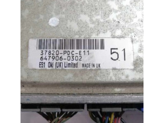 Блок управления двигателя 37820PDCE11, CENTRALITAMOTORUCE Honda Accord