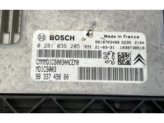 Блок управления двигателем Блок управления 1659555680, 9833749880   Opel Combo E