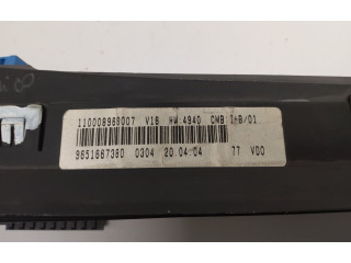 Панель приборов 9651667380, 9651667380   Citroen Xsara Picasso       