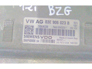 Блок управления двигателя 03E906023B Skoda Fabia Mk2 (5J)