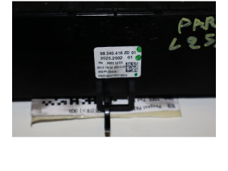 Блок управления климат-контролем 98340416ZD   Peugeot Partner III