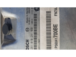 Блок управления двигателя 0281010291, P56041700BE Jeep Cherokee