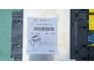 Pojistková skříňka A0325458232, 05045116 Mercede-Benz S W220 2005