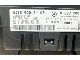 Přístrojová deska Mercedes-Benz A W176 2015 A1729025105, A1769012202