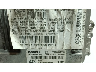 Блок управления двигателя 51902994   Alfa Romeo Giulietta
