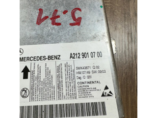 Блок подушек безопасности A2129010700, 20960100406   Mercedes-Benz E W212