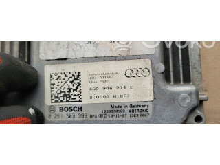 Блок управления двигателя 4G0906014E, 0261S09399 Audi A7 S7 4G