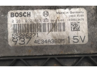 Блок управления двигателя 0281012883, 4E34A3BDM Alfa Romeo GT