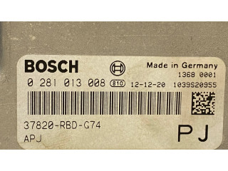Комплект блоков управления 37820RBDG74, 1039S20955   Honda Accord