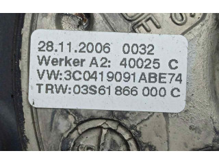 Volant Volkswagen Passat Alltrack 2007 3C0419091A, LEVE.DESGASTE