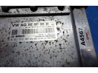 Блок управления двигателя 04E907309BM, 0261S12607   Skoda Yeti (5L)