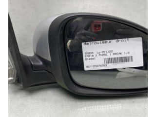 Зеркало электрическое Skoda Fabia Mk2 (5J) 2007 - 2014 года