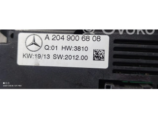 Блок управления климат-контролем A2049006808   Mercedes-Benz CLS C218 X218