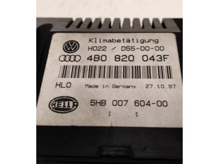 Блок управления климат-контролем 4B0820043F, D0550000   Audi A6 S6 C5 4B
