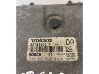 Блок управления двигателем Блок управления 30729826A, 0281012103   Volvo V70